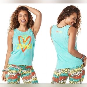 Zumba Fitness Tank Top - Seafoam Color